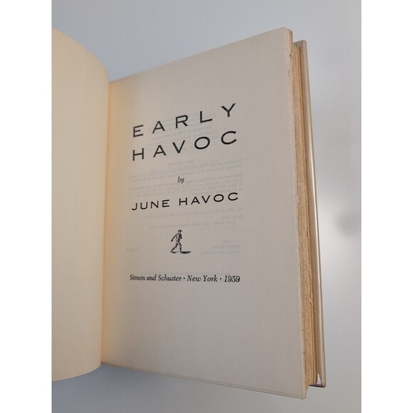 Early Havoc – June Havoc (Signed, 1959) – 1st Ed. HC DJ – Hollywood Memoir - Picture 6 of 8